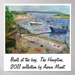boats, Boats at the bay, The Hamptons, 2011 col... Print