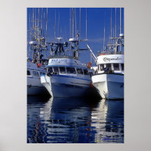 Boats - Commercial Fishing - Alaska Print