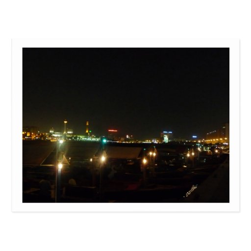 Boats, Dubai Postcard