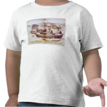 Boats in Goa t-shirts