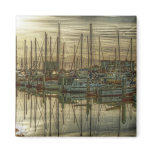 Boats in the Harbor 1 Magnet