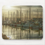 Boats in the Harbor 1 Mousepad
