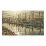 Boats in the Harbor 1 Sticker
