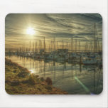 Boats in the Harbor 2 Mousepad