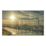 Boats in the Harbor 2 Sticker