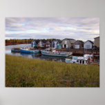 Boats on Prince Edward Island, Canada Poster