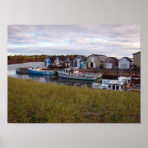 Boats on Prince Edward Island, Canada Poster