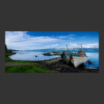 Boats on the Isle of Mull posters