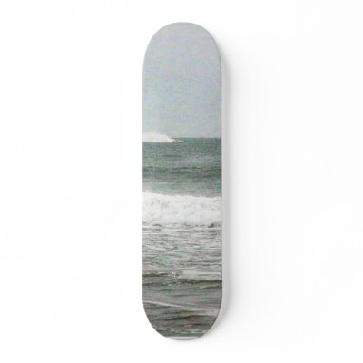 Boats Water Pier Ocean Skate Board Deck by lifesphere