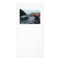 Boats. Watermouth, Devon, UK. Photo Greeting Card