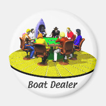 Boats, Yachts - Boat Dealer Fridge Magnets