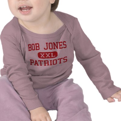Bob Jones - Patriots - High - Madison Alabama Tshirts by customteamsportswear