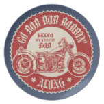 Bobbin' Along Plates