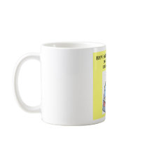 bobbing for french fries mug