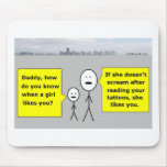 Bobby and Daddy - romantic advice mousepads