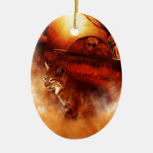 BobCat Spirit Christmas Tree Ornaments