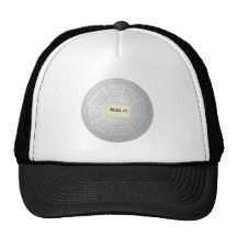 Bobine de pellicule cinématographique casquette de camionneur
