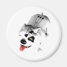 Bobo The Devil Dog Magnet