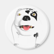 BoBo the Devil Dog Refrigerator Magnets