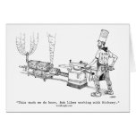Bob's BBQ Cartoon Card