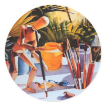 "Boca Mixer" Art Festival Watercolor Stickers