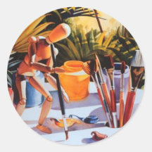 "Boca Mixer" Art Festival Watercolor Stickers