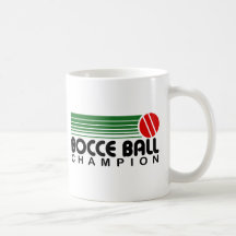 Bocce Ball Champion Mugs