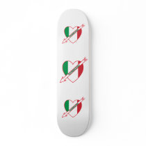 Bocce Ball Italy Flag Skate Decks