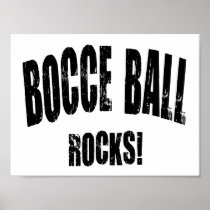 Bocce Ball Posters