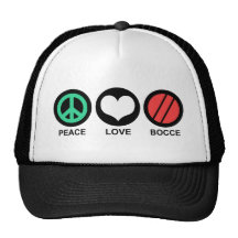 Bocce Trucker Hats