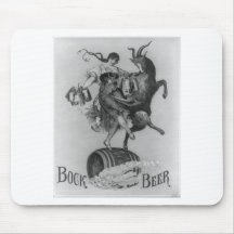 Bock Beer 1883 Mousepads