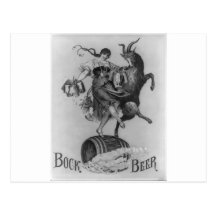 Bock Beer 1883 Postcard