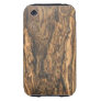 Bocote (wood) Finish iPhone 3 case