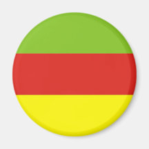Bodoland ethnic flag india refrigerator magnet