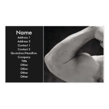 Body Building Business Card