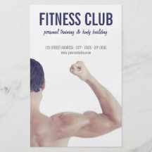 Body Building Gym Fitness Personal Training flyers