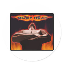 Body Heat Male Dancers Stickers