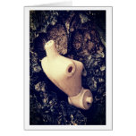 body in the woods card