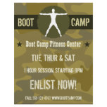 Body Madness Boot Camp Fitness Flyers