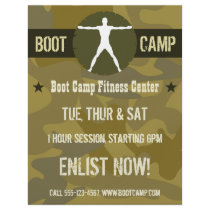 Body Madness Boot Camp Fitness Flyers
