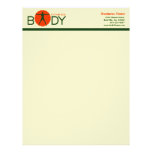 Body Madness Fitness Personal Trainer Letterhead