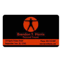 Body Madness Personal Trainer Business Cards
