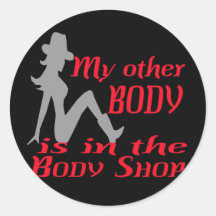 Body Shop Autocollant