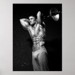 Bodybuilder Workout Poster