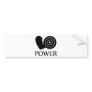 bodybuilding power bumper sticker