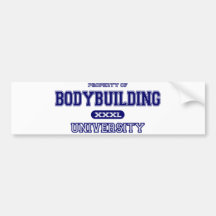 Bodybuilding University Bumper Sticker