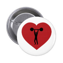 Bodybuilding / Weightlifting Button