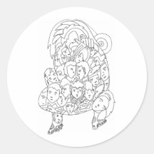 bodyfaces sticker