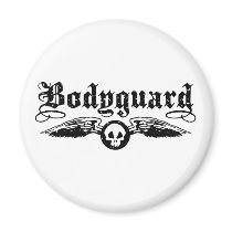 Bodyguard Refrigerator Magnets