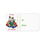 Boer Goats Goat  Christmas Gift Tag Sticker labels